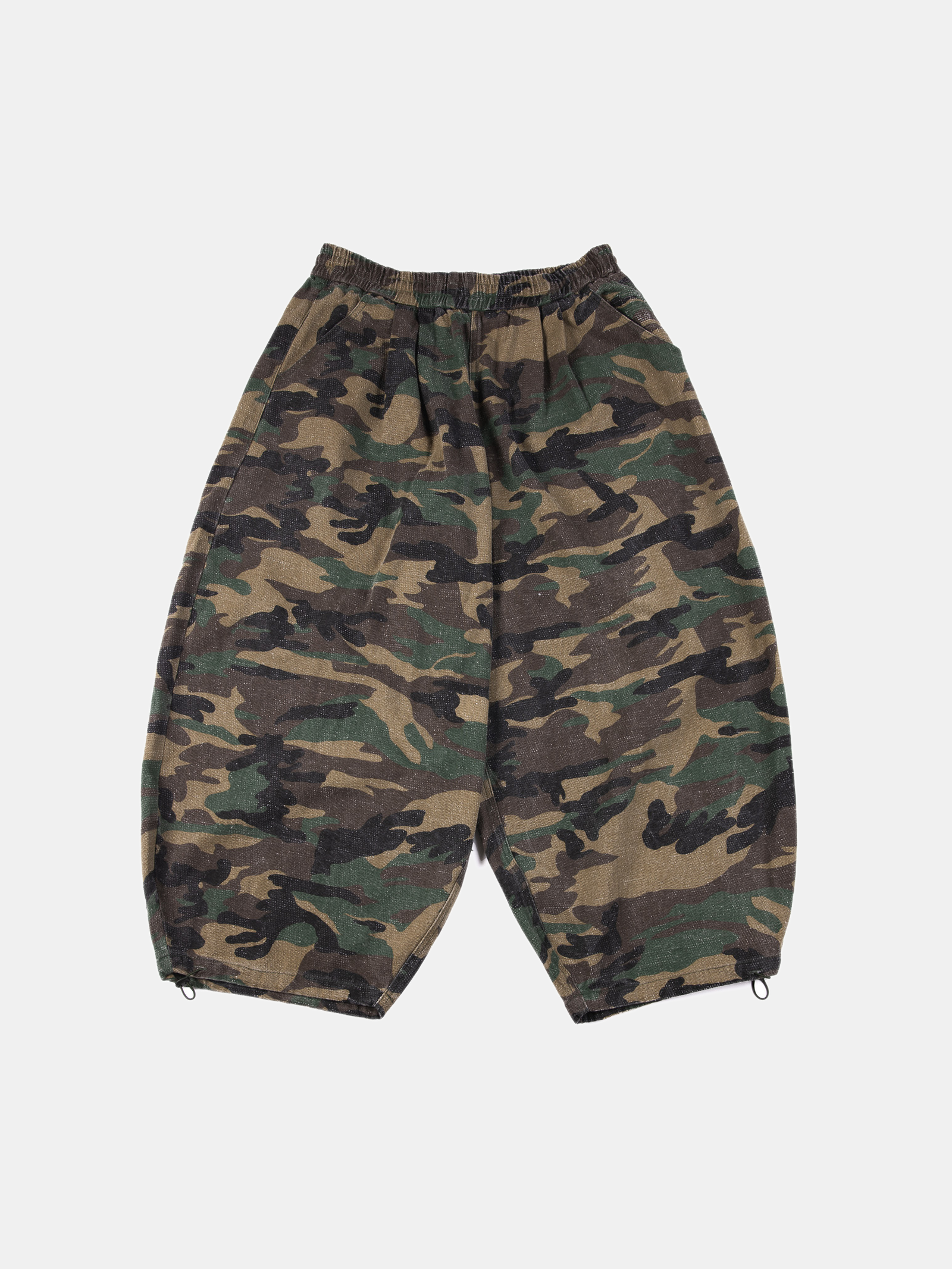 CAMO BALLOON PANTS