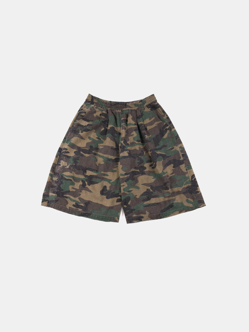 CAMO BALLOON SHORTS