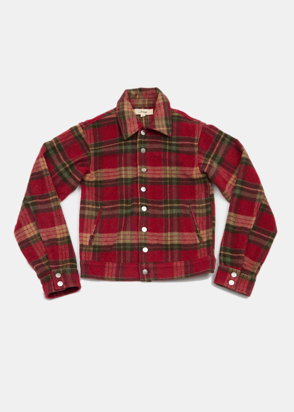 PLAID TRUCKER JACKET