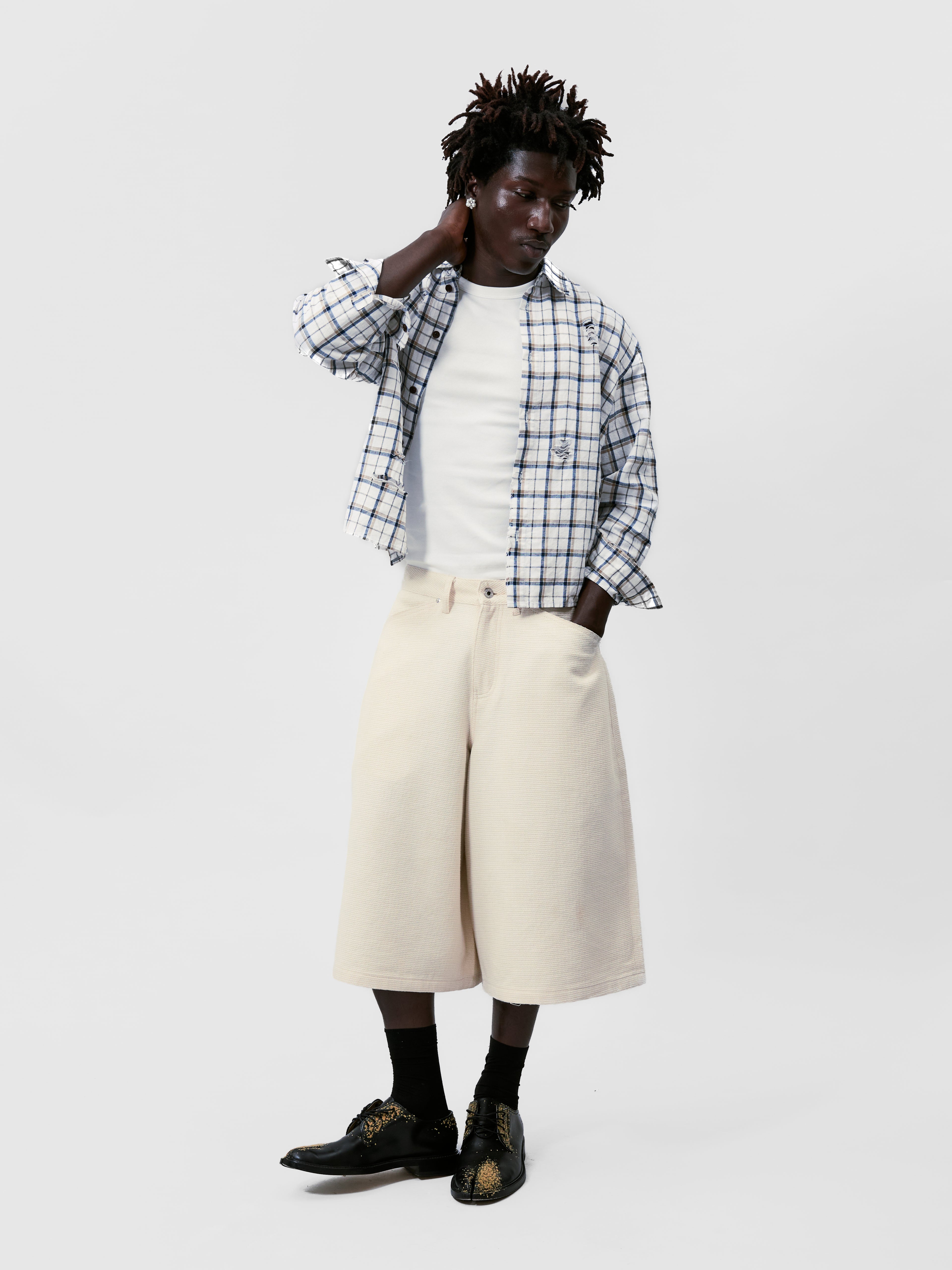 HONEYCOMB BALLOON SHORTS
