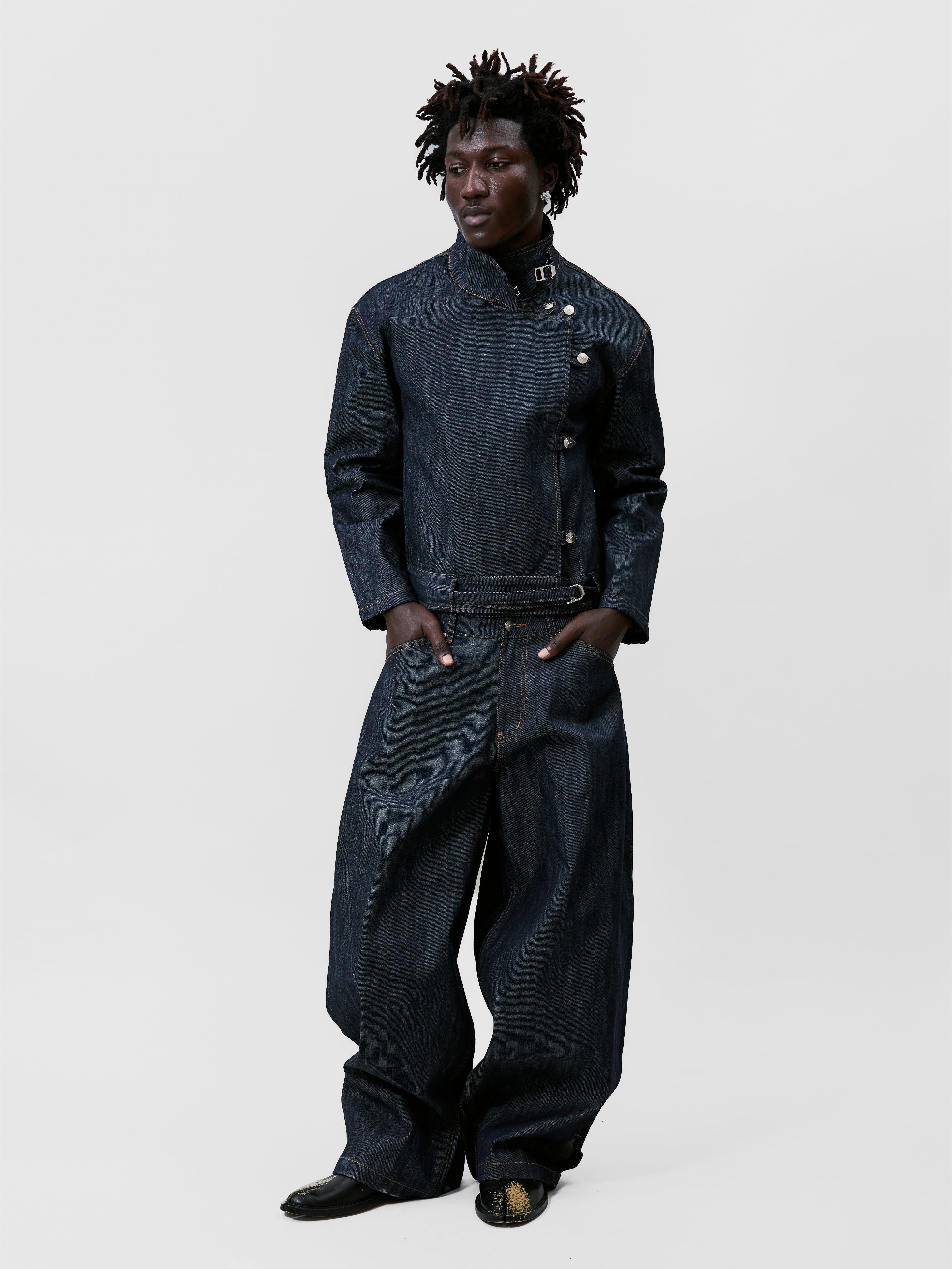 RAW DENIM JACKET