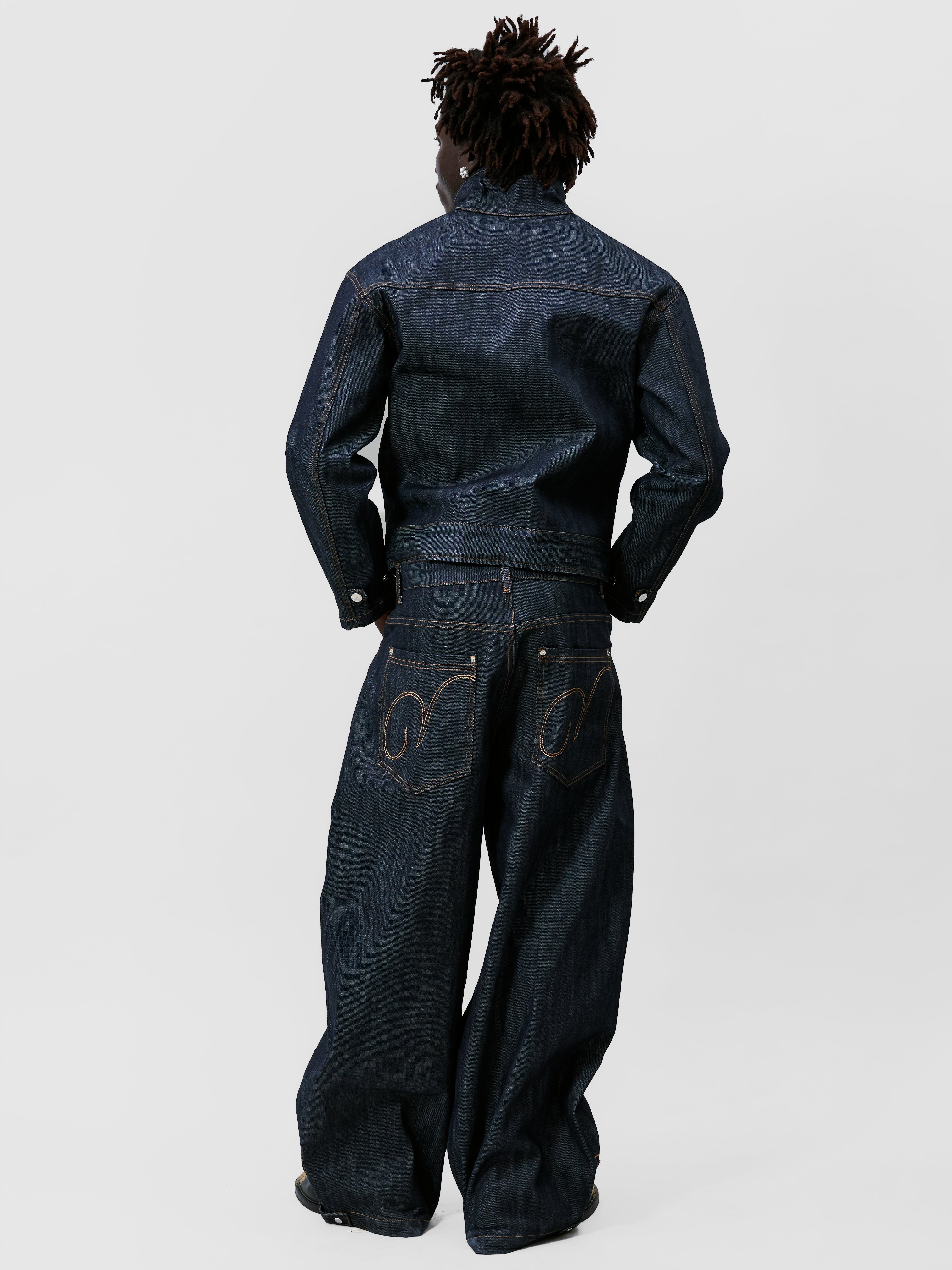 RAW DENIM JACKET – VEREYA
