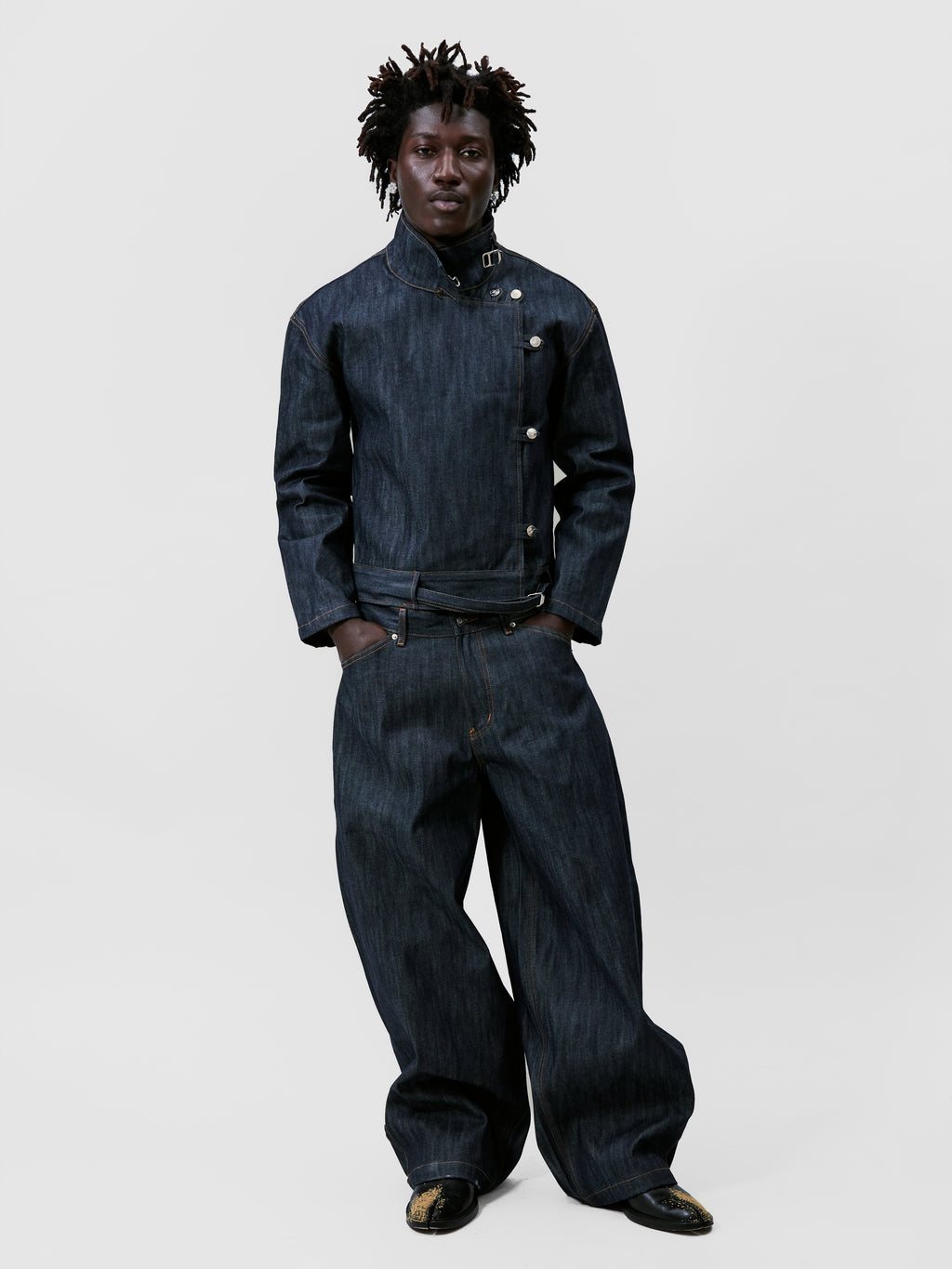 RAW DENIM JACKET