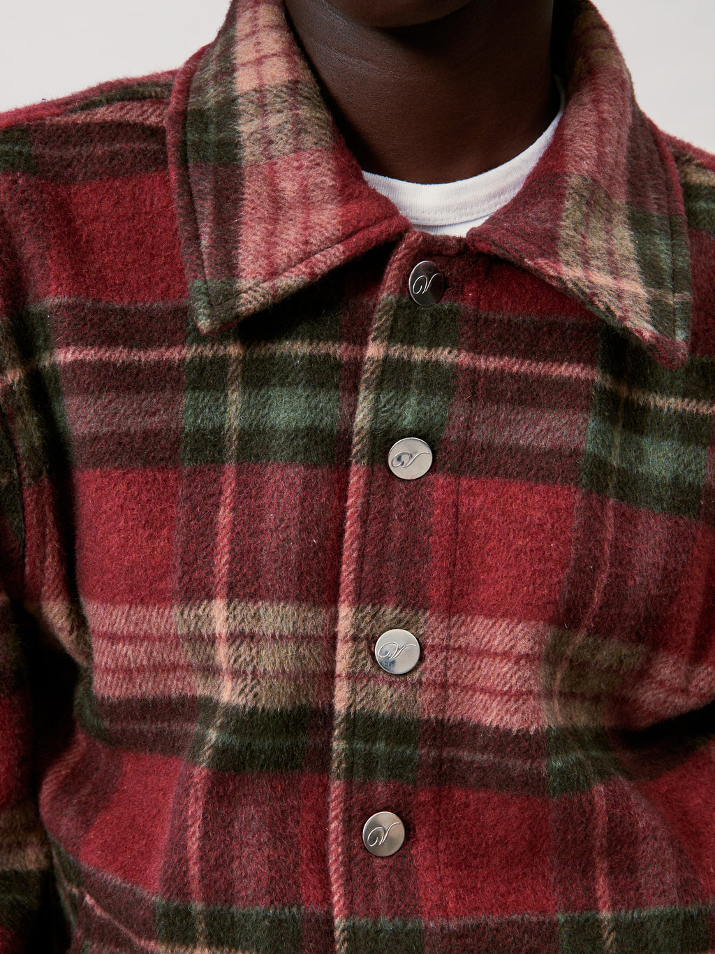 PLAID TRUCKER JACKET