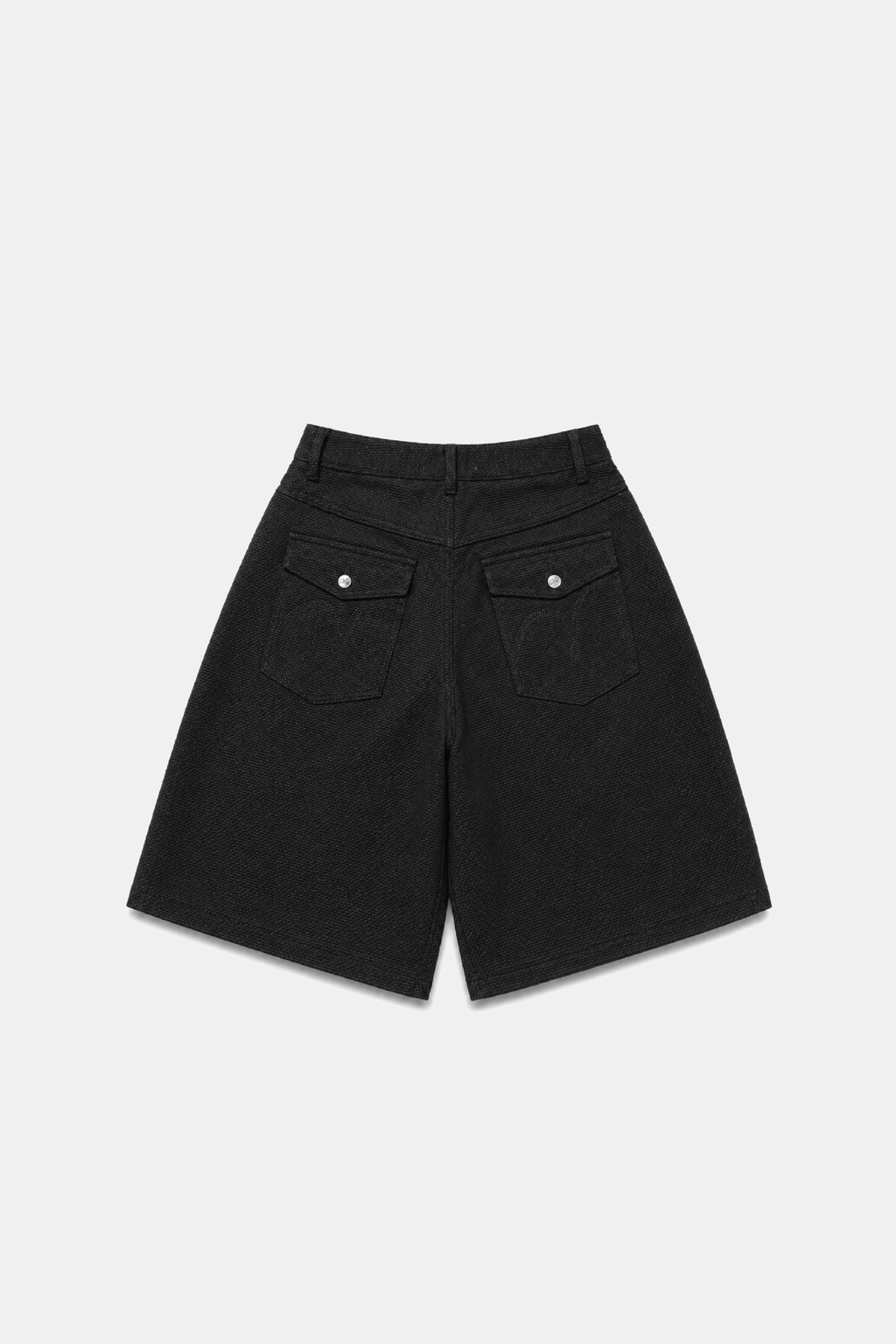 SASHIKO-ORI BALLOON SHORTS
