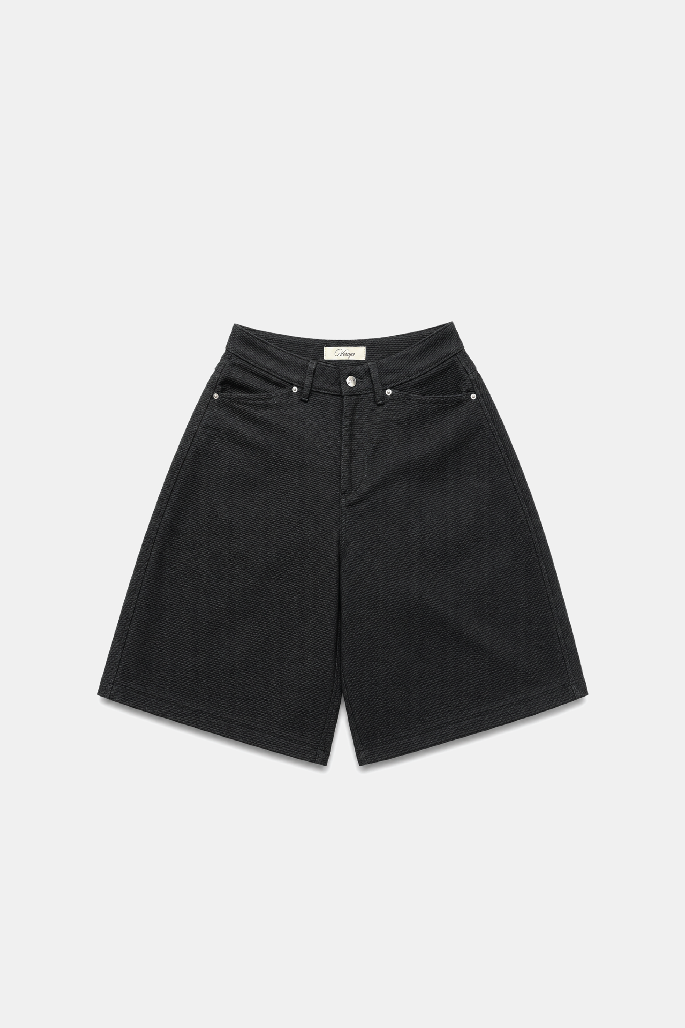 SASHIKO-ORI BALLOON SHORTS