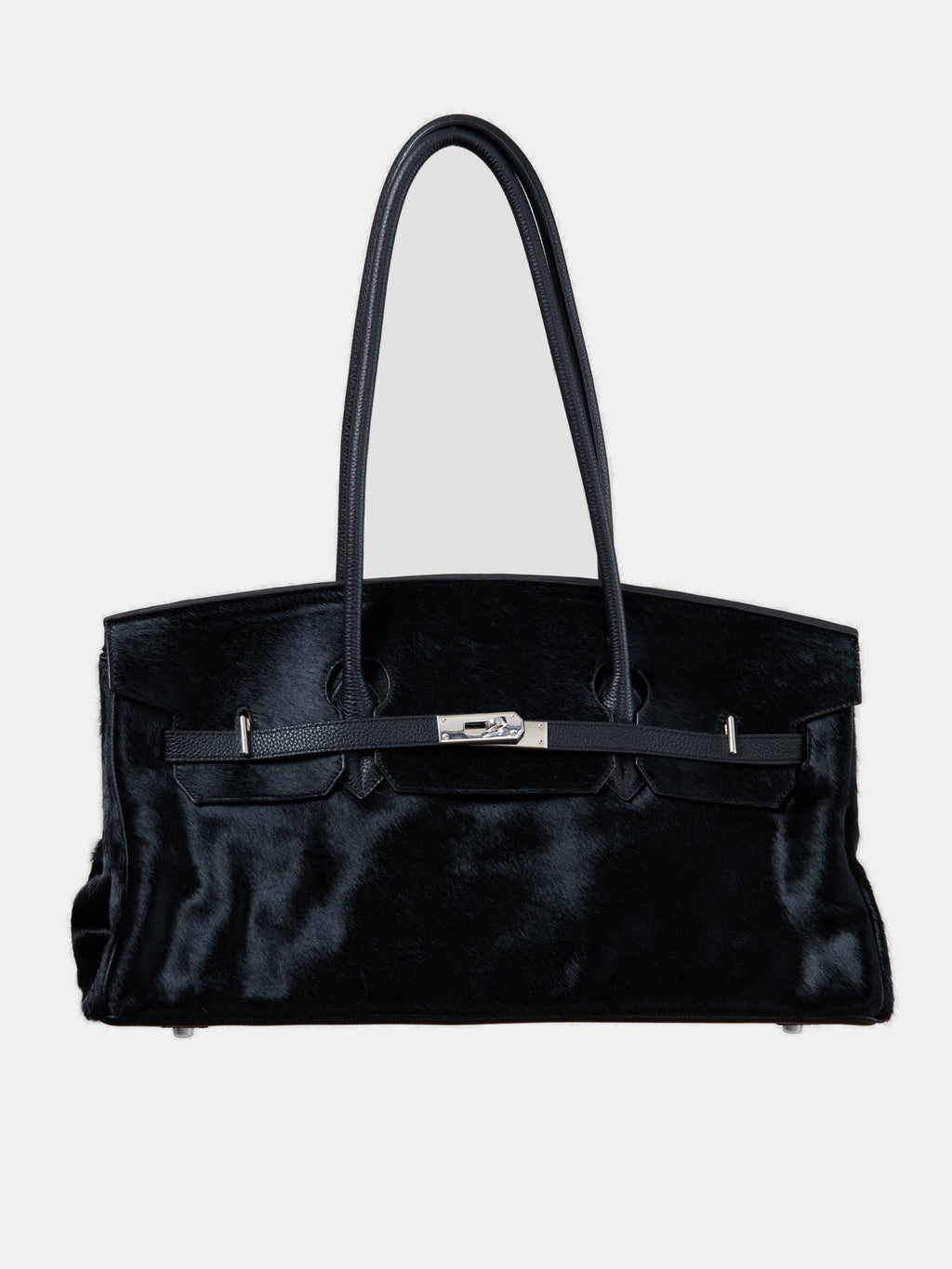 PONYHAIR DAY BAG - NOIR