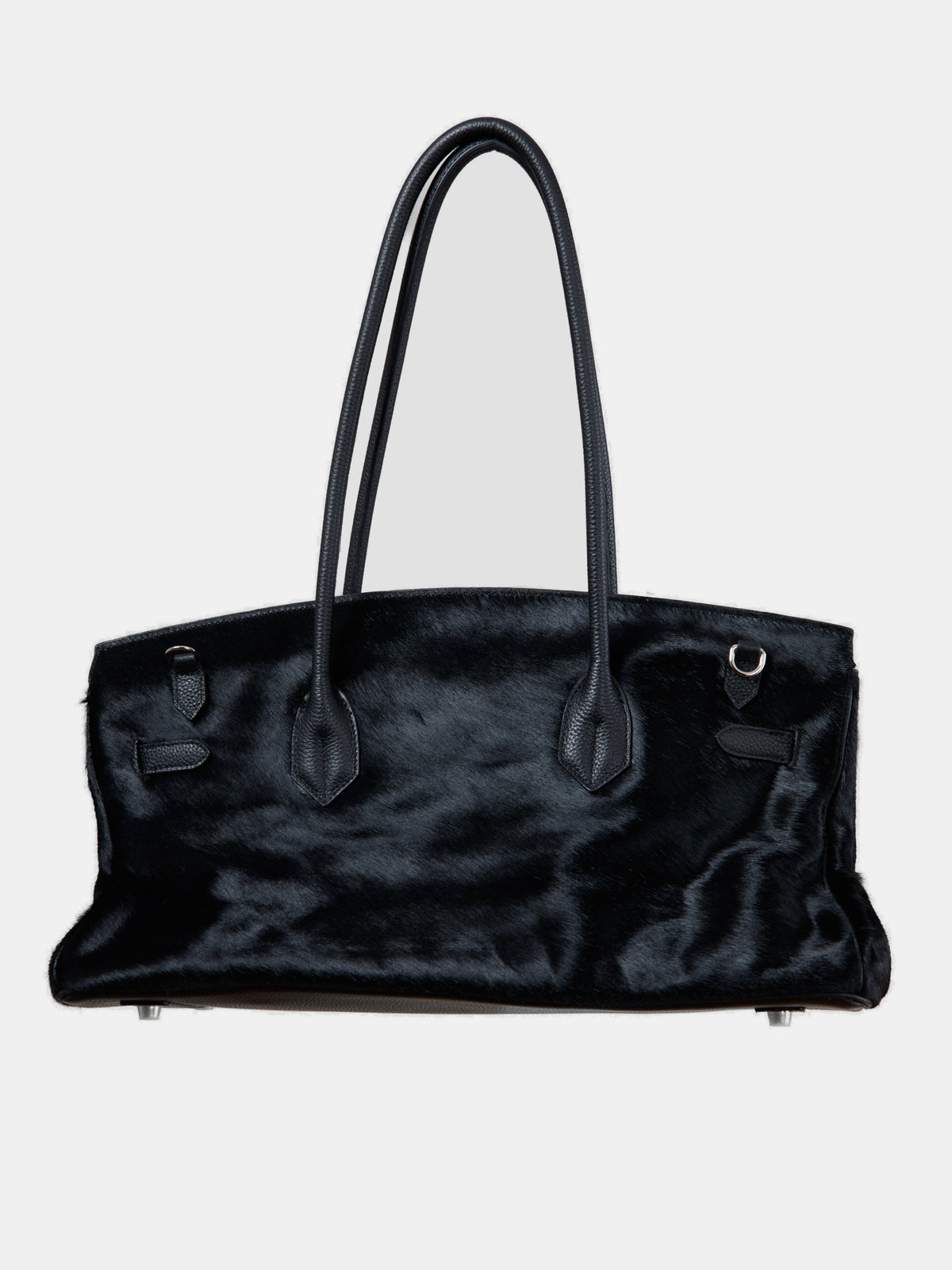 PONYHAIR DAY BAG - NOIR